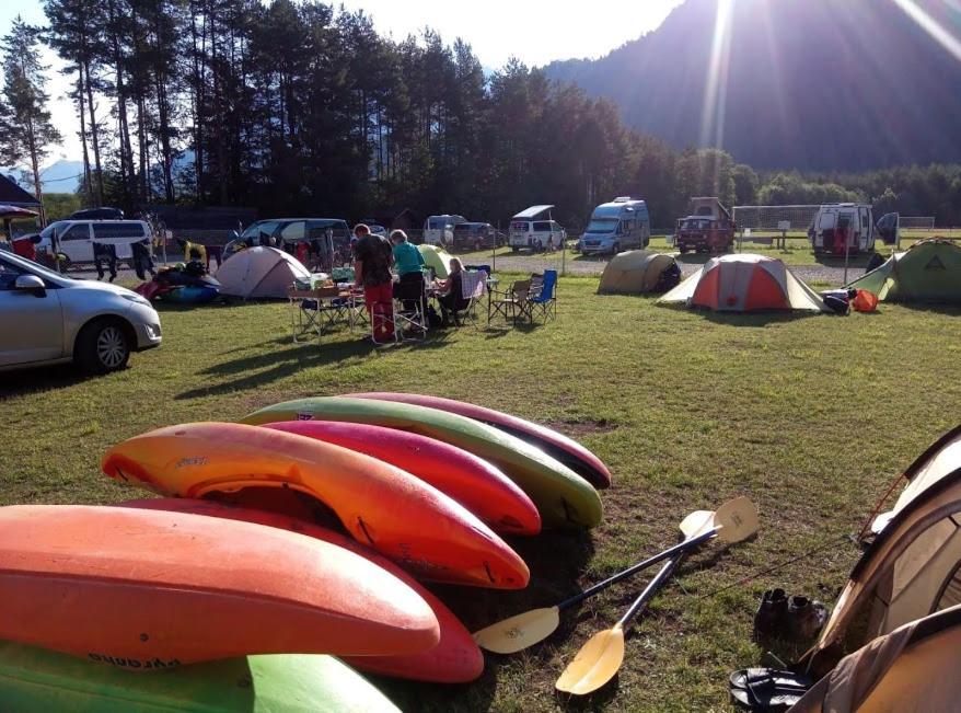 Camping Lechtal Vorderhornbach Buitenkant foto