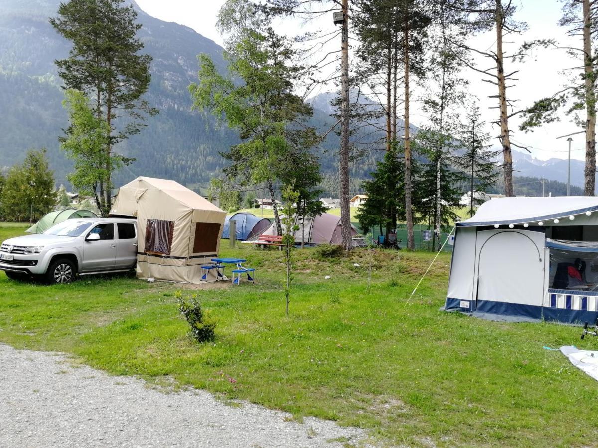 Camping Lechtal Vorderhornbach Buitenkant foto