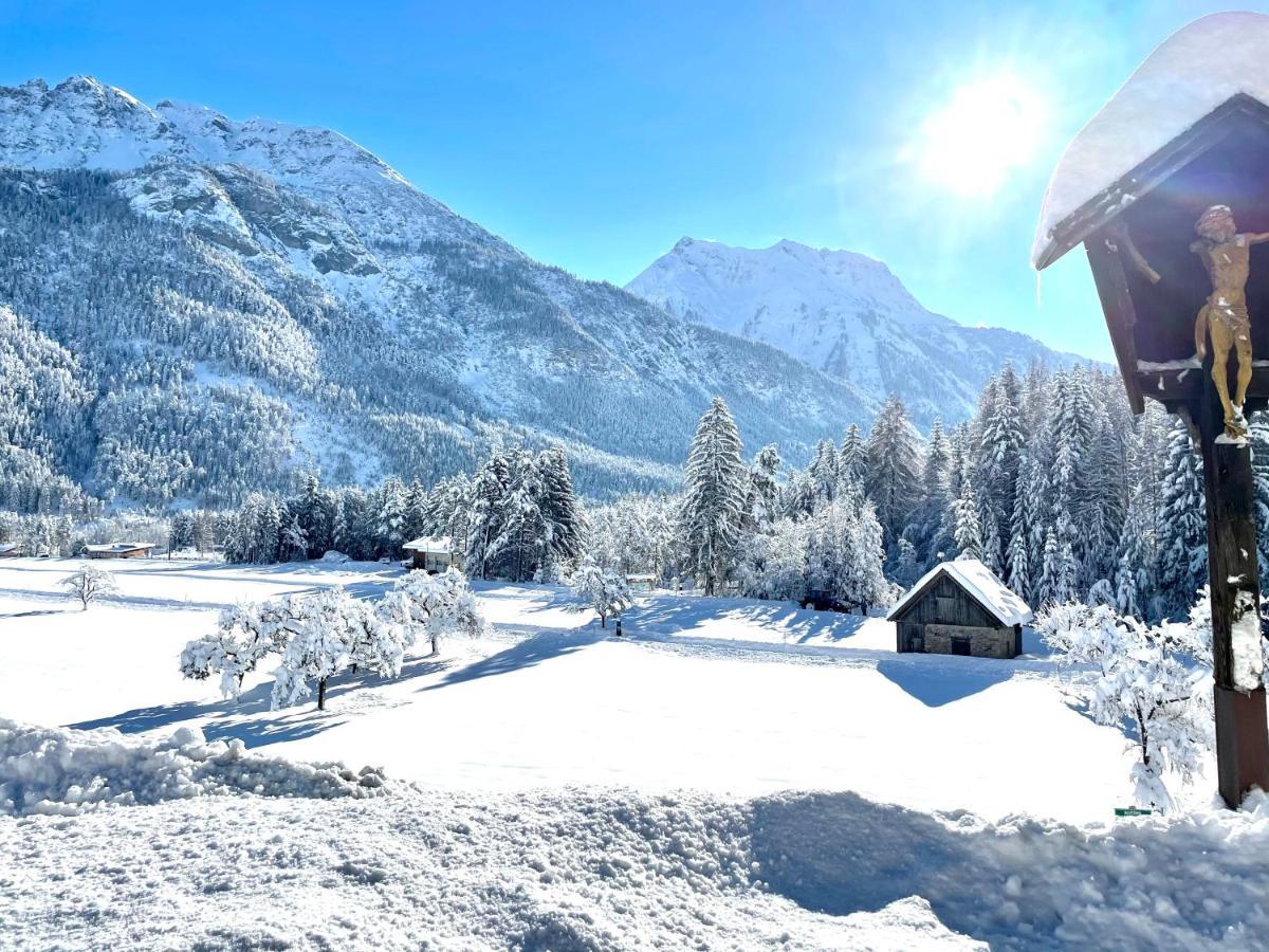 Camping Lechtal Vorderhornbach Buitenkant foto