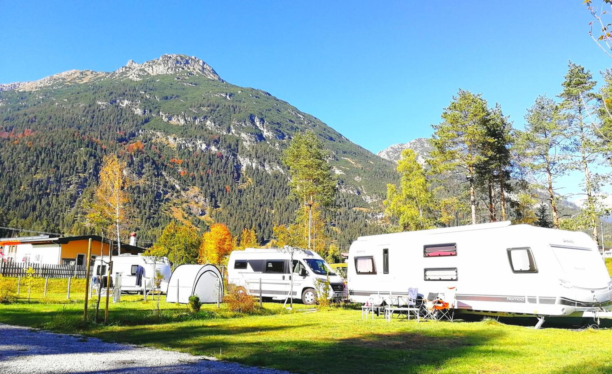 Camping Lechtal Vorderhornbach Buitenkant foto