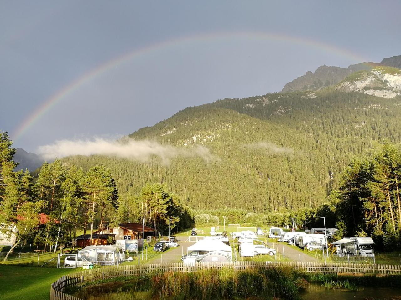 Camping Lechtal Vorderhornbach Buitenkant foto