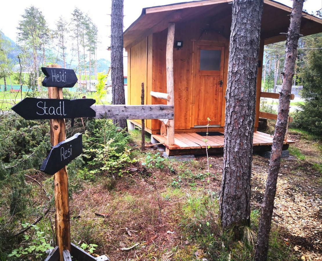Camping Lechtal Vorderhornbach Buitenkant foto